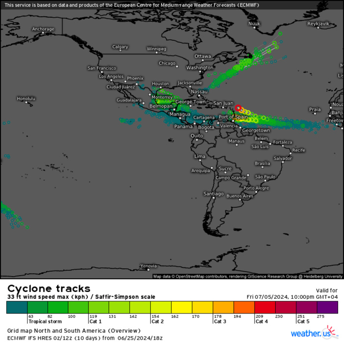 INVEST 98W//INVEST 94L // ECMWF 10 Day Storm Tracks// 3 Week TC Formation Probability//2606utc INVEST 98W//INVEST 94L // ECMWF 10 Day Storm Tracks// 3 Week TC Formation Probability//2606utc