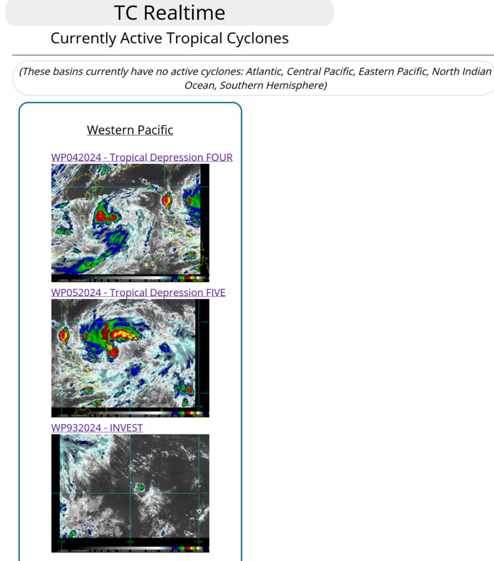 05W(GAEMI) forecast to reach CAT 3 US by 96H// 04W peaking near HAINAN within 36h//INVEST 93W// 2009utc 05W(GAEMI) forecast to reach CAT 3 US by 96H// 04W peaking near HAINAN within 36h//INVEST 93W// 2009utc