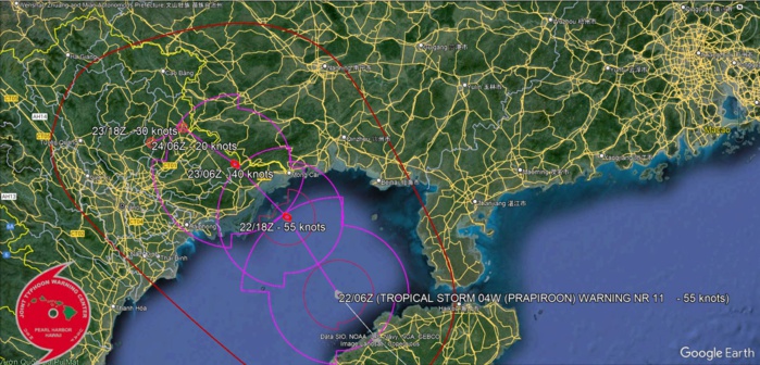 04W(PRAPIROON) landfall within 24h//05W(GAEMI) intensifying and peaking by 48h//INVEST 94W// 2209utc 04W(PRAPIROON) landfall within 24h//05W(GAEMI) intensifying and peaking by 48h//INVEST 94W// 2209utc