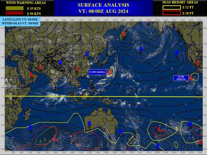 06W(MARIA) intensifying set to reach Typhoon Intensity within 24hours// 3 Week TC Formation Probability//0809utc  06W(MARIA) intensifying set to reach Typhoon Intensity within 24hours// 3 Week TC Formation Probability//0809utc