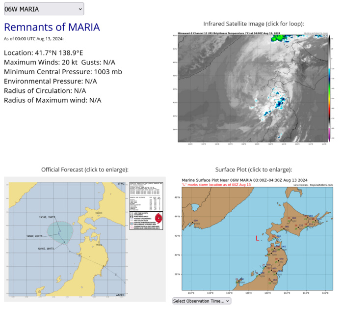 08W(AMPIL) forecast to intensify significantly next 72H//07W(SON-TINH)//09W//06W(MARIA)//05L(ERNESTO) 1303utc 08W(AMPIL) forecast to intensify significantly next 72H//07W(SON-TINH)//09W//06W(MARIA)//05L(ERNESTO) 1303utc