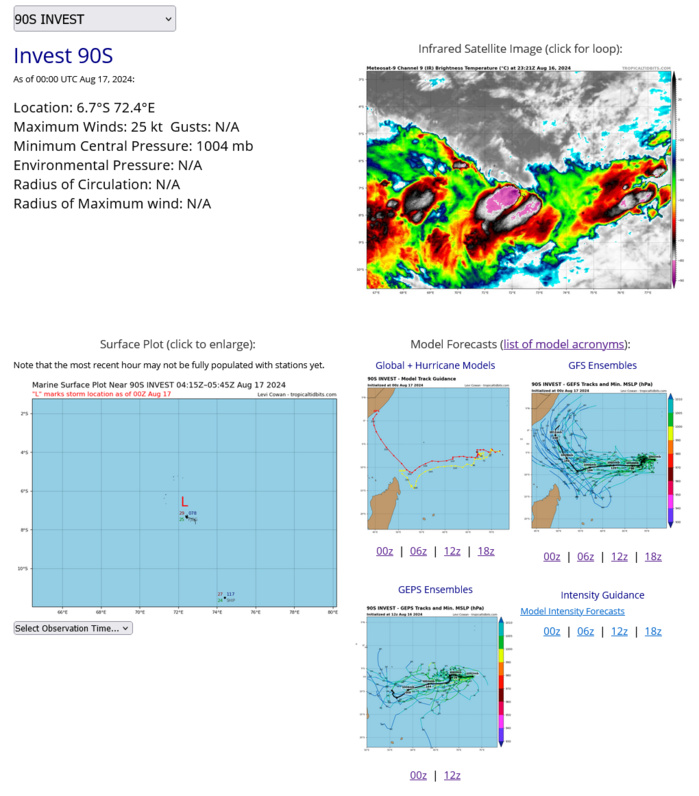 Typhoon 08W(AMPIL) peaked at CAT 4 US//INVEST 98W//INVEST 90S//HU 05L(ERNESTO) peaks at CAT 2 US//1703utc Typhoon 08W(AMPIL) peaked at CAT 4 US//INVEST 98W//INVEST 90S//HU 05L(ERNESTO) peaks at CAT 2 US//1703utc