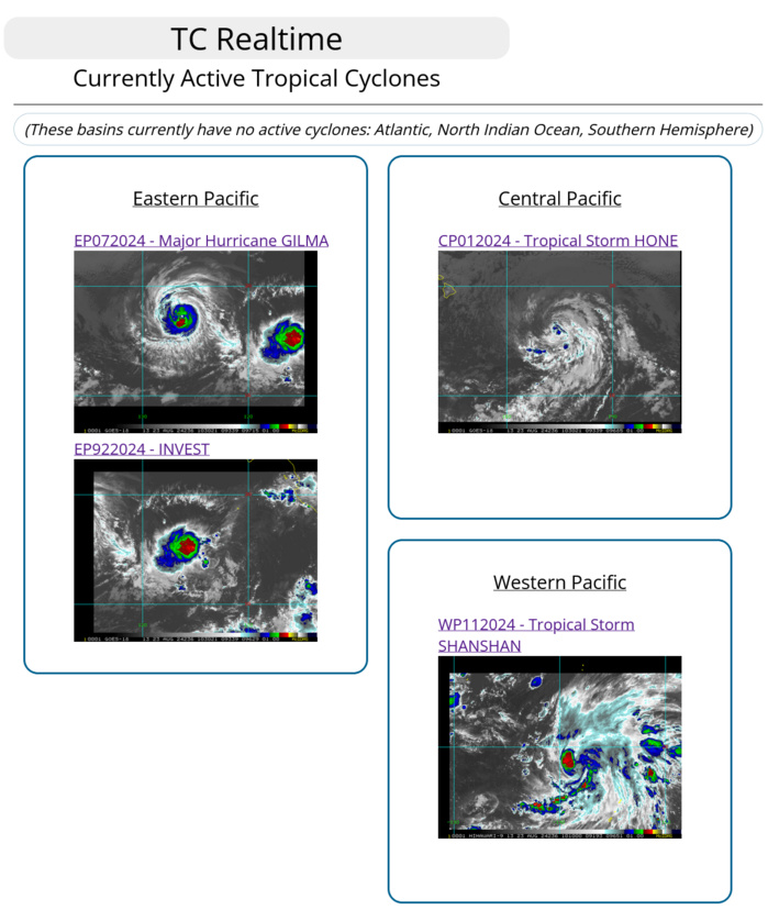 11W(SHANSHAN) up to CAT 4 US by 96H bearing down on JAPAN//07E(GILMA) almost a CAT 4//3 Week TC Formation Probability//2309utc  11W(SHANSHAN) up to CAT 4 US by 96H bearing down on JAPAN//07E(GILMA) almost a CAT 4//3 Week TC Formation Probability//2309utc