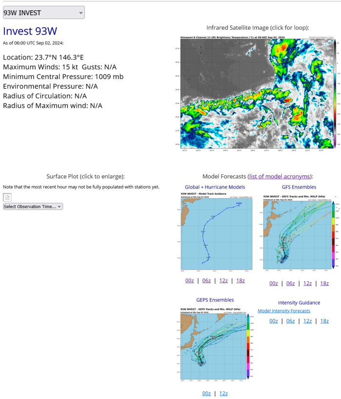 TS 12W(YAGI) Rapid Intensification possible once over the South China Sea//INVEST 93W// 0209utc TS 12W(YAGI) Rapid Intensification possible once over the South China Sea//INVEST 93W// 0209utc