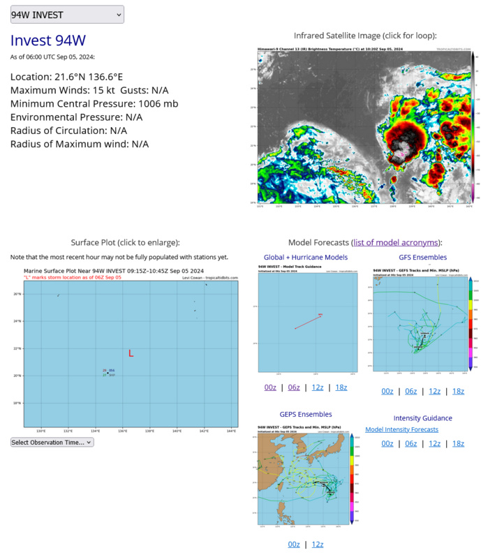 12W(YAGI) reached Super Typhoon Intensity now approaching HAINAN island// TD 13W// INVEST 94W// 0509utc 12W(YAGI) reached Super Typhoon Intensity now approaching HAINAN island// TD 13W// INVEST 94W// 0509utc