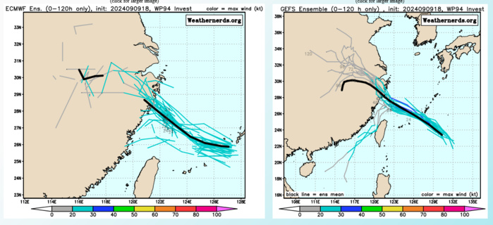 GLOBAL MODEL GUIDANCE CONTINUE TO SUGGEST THIS SYSTEM WILL CONTINUE TO TRACK WEST-NORTHWESTWARD TOWARDS THE RYUKYU ISLANDS AND DEVELOP SOME ENHANCED WINDS ALONG THE NORTHWESTERN PERIPHERY, BUT LIKELY FAIL TO SHOW TYPICAL TROPICAL CYCLONE FEATURES. GLOBAL MODEL GUIDANCE CONTINUE TO SUGGEST THIS SYSTEM WILL CONTINUE TO TRACK WEST-NORTHWESTWARD TOWARDS THE RYUKYU ISLANDS AND DEVELOP SOME ENHANCED WINDS ALONG THE NORTHWESTERN PERIPHERY, BUT LIKELY FAIL TO SHOW TYPICAL TROPICAL CYCLONE FEATURES.