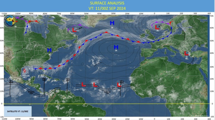 14W(BEBINCA) to reach Typhoon Intensity within 36/48 hours// Hurricane 06L(FRANCINE) intensifying//3 Week TC Formation Probability//1103utc 14W(BEBINCA) to reach Typhoon Intensity within 36/48 hours// Hurricane 06L(FRANCINE) intensifying//3 Week TC Formation Probability//1103utc