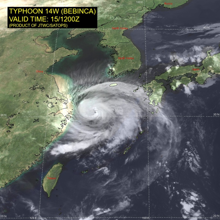SATELLITE ANALYSIS, INITIAL POSITION AND INTENSITY DISCUSSION: ANIMATED ENHANCED INFRARED (EIR) SATELLITE IMAGERY DEPICTS A COMPACT CORE, WITH A MOSTLY CLOUD-FILLED EYE AND SPIRAL BANDING, WHICH SUPPORTS THE INITIAL POSITION WITH HIGH CONFIDENCE. A 151056Z TROPICS 91 GHZ MICROWAVE IMAGE REVEALS A 25 NM DIAMETER MICROWAVE EYE FEATURE, WITH CONVECTIVE BANDING SEPARATED TO THE EAST, EXTENDING SOUTH- SOUTHWESTWARD. THE SYSTEM HAS MAINTAINED RADIAL OUTFLOW, WHICH HAS FUELED THE RECENT PERIOD OF INTENSIFICATION. HOWEVER, DRY AIR ENTRAINMENT INTO THE WESTERN SEMICIRCLE OF THE SYSTEM HAS CONTRIBUTED TO THE SLIGHT WEAKENING TREND OVER THE PAST FEW HOURS. THE INITIAL INTENSITY OF 70 KTS IS ASSESSED WITH MEDIUM CONFIDENCE BASED ON AGENCY DVORAK FINAL-T ESTIMATES RANGING FROM T4.0 TO T4.5 (65 TO 77 KNOTS), AND A 151200Z ADT ESTIMATE OF 72 KNOTS. THE CURRENT INTENSITY ESTIMATES SHOWN BELOW ARE SLIGHTLY HIGHER, RANGING FROM 77-90 KNOTS. SATELLITE ANALYSIS, INITIAL POSITION AND INTENSITY DISCUSSION: ANIMATED ENHANCED INFRARED (EIR) SATELLITE IMAGERY DEPICTS A COMPACT CORE, WITH A MOSTLY CLOUD-FILLED EYE AND SPIRAL BANDING, WHICH SUPPORTS THE INITIAL POSITION WITH HIGH CONFIDENCE. A 151056Z TROPICS 91 GHZ MICROWAVE IMAGE REVEALS A 25 NM DIAMETER MICROWAVE EYE FEATURE, WITH CONVECTIVE BANDING SEPARATED TO THE EAST, EXTENDING SOUTH- SOUTHWESTWARD. THE SYSTEM HAS MAINTAINED RADIAL OUTFLOW, WHICH HAS FUELED THE RECENT PERIOD OF INTENSIFICATION. HOWEVER, DRY AIR ENTRAINMENT INTO THE WESTERN SEMICIRCLE OF THE SYSTEM HAS CONTRIBUTED TO THE SLIGHT WEAKENING TREND OVER THE PAST FEW HOURS. THE INITIAL INTENSITY OF 70 KTS IS ASSESSED WITH MEDIUM CONFIDENCE BASED ON AGENCY DVORAK FINAL-T ESTIMATES RANGING FROM T4.0 TO T4.5 (65 TO 77 KNOTS), AND A 151200Z ADT ESTIMATE OF 72 KNOTS. THE CURRENT INTENSITY ESTIMATES SHOWN BELOW ARE SLIGHTLY HIGHER, RANGING FROM 77-90 KNOTS.