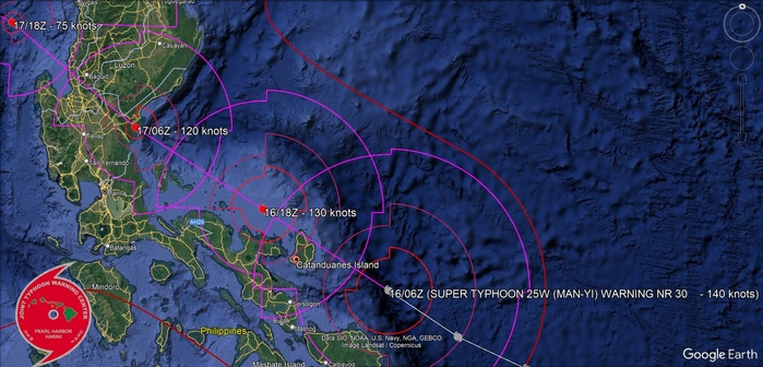 Super Typhoon 25W(MAN-YI) bearing down on the PHILIPPINES//TC 02S(BHEKI) reached CAT 1 US//Super Typhoon 27W(USAGI) Final Warning//1609utc Super Typhoon 25W(MAN-YI) bearing down on the PHILIPPINES//TC 02S(BHEKI) reached CAT 1 US//Super Typhoon 27W(USAGI) Final Warning//1609utc