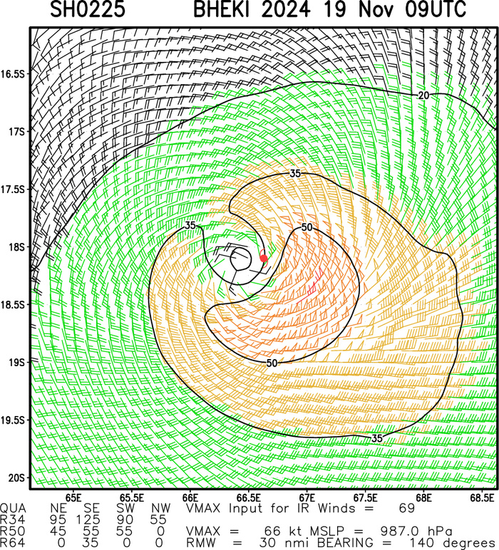 Former Super Typhoon 25W(MAN-YI) dissipating//TC 02S(BHEKI) peaked at CAT 4 US gradually weakening approaching MASCARENE Islands//1909utc Former Super Typhoon 25W(MAN-YI) dissipating//TC 02S(BHEKI) peaked at CAT 4 US gradually weakening approaching MASCARENE Islands//1909utc