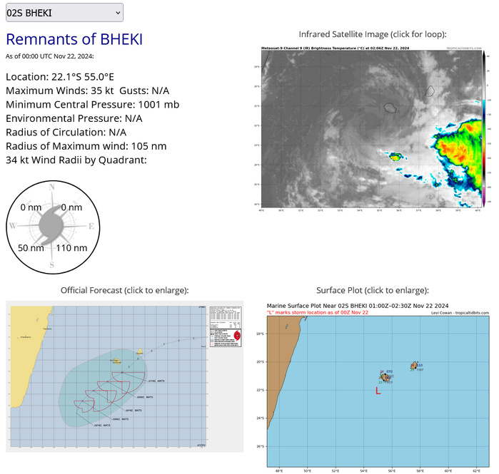 TC 02S(BHEKI)// INVEST 96S// 2200utc updates TC 02S(BHEKI)// INVEST 96S// 2200utc updates