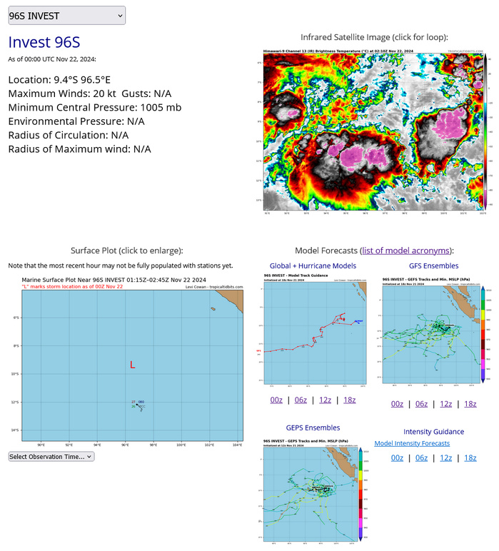 TC 02S(BHEKI)// INVEST 96S// 2200utc updates TC 02S(BHEKI)// INVEST 96S// 2200utc updates