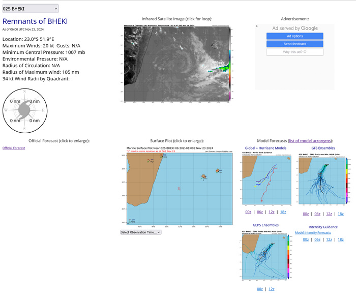 INVEST 99B// REMNANTS OF TC 02S(BHEKI)// INVEST 96S// 2306utc updates INVEST 99B// REMNANTS OF TC 02S(BHEKI)// INVEST 96S// 2306utc updates