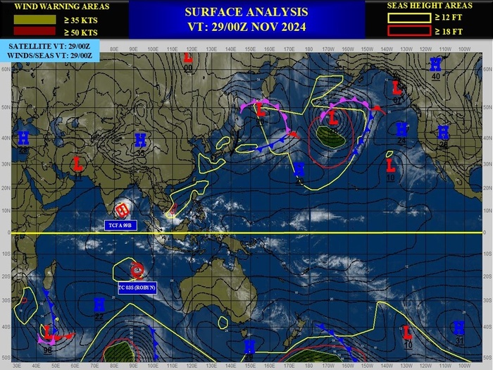 TC 03S(ROBYN) peaked now being sheared apart//INVEST 99B TFCA re-issued//3 Week TC Formation Probability//2906utc TC 03S(ROBYN) peaked now being sheared apart//INVEST 99B TFCA re-issued//3 Week TC Formation Probability//2906utc