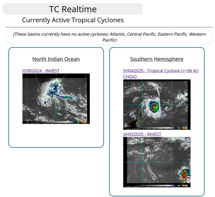 Powerful and compact TC 04S(CHIDO) tracked over AGALEGA islands now peaking at Super Typhoon Intensity//1209utc Powerful and compact TC 04S(CHIDO) tracked over AGALEGA islands now peaking at Super Typhoon Intensity//1209utc