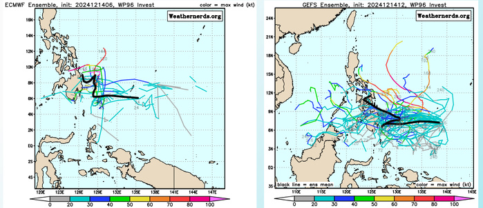 GLOBAL MODELS ARE IN GOOD AGREEMENT THAT 96W WILL CONTINUE  TO TRACK GENERALLY WESTWARD AND QUICKLY CONSOLIDATE NEAR SOUTHERN  MINDANAO. GLOBAL MODELS ARE IN GOOD AGREEMENT THAT 96W WILL CONTINUE  TO TRACK GENERALLY WESTWARD AND QUICKLY CONSOLIDATE NEAR SOUTHERN  MINDANAO.