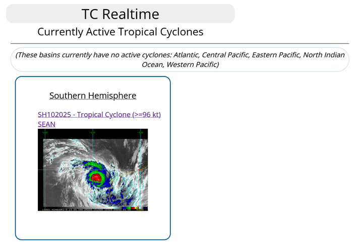 TC 10S(SEAN) 2nd Major Cyclone in a row after TC 07S(DIKELEDI) for the South Indian Ocean//2009utc TC 10S(SEAN) 2nd Major Cyclone in a row after TC 07S(DIKELEDI) for the South Indian Ocean//2009utc