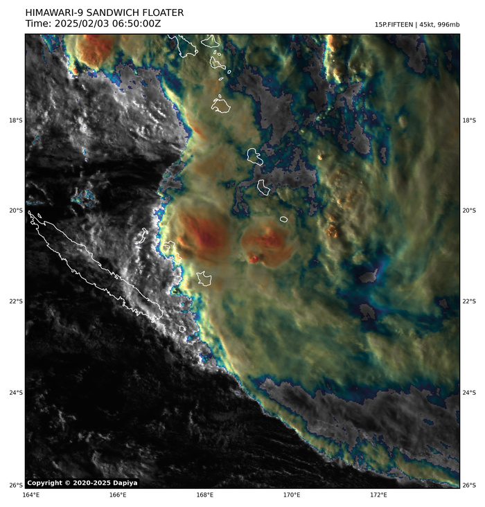 Busy Southern Hemisphere// TC 11S(FAIDA) landfall near Toamasina/MADAGASCAR//02 FEB 2025 12utc Busy Southern Hemisphere// TC 11S(FAIDA) landfall near Toamasina/MADAGASCAR//02 FEB 2025 12utc