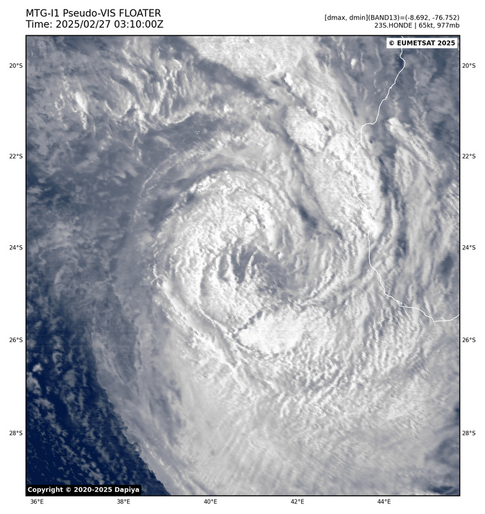 22S(GARANCE) CAT 3 US to make landfall over Northern REUNION by 24h//18P(ALFRED) near CAT3// 23S(HONDE) CAT1// 2703utc 22S(GARANCE) CAT 3 US to make landfall over Northern REUNION by 24h//18P(ALFRED) near CAT3// 23S(HONDE) CAT1// 2703utc