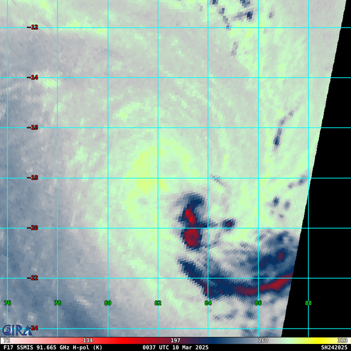 TC 25S(JUDE) CAT 1 US landfall over MOZAMBIQUE// TC 24S(IVONE) peaking// 1000utc TC 25S(JUDE) CAT 1 US landfall over MOZAMBIQUE// TC 24S(IVONE) peaking// 1000utc