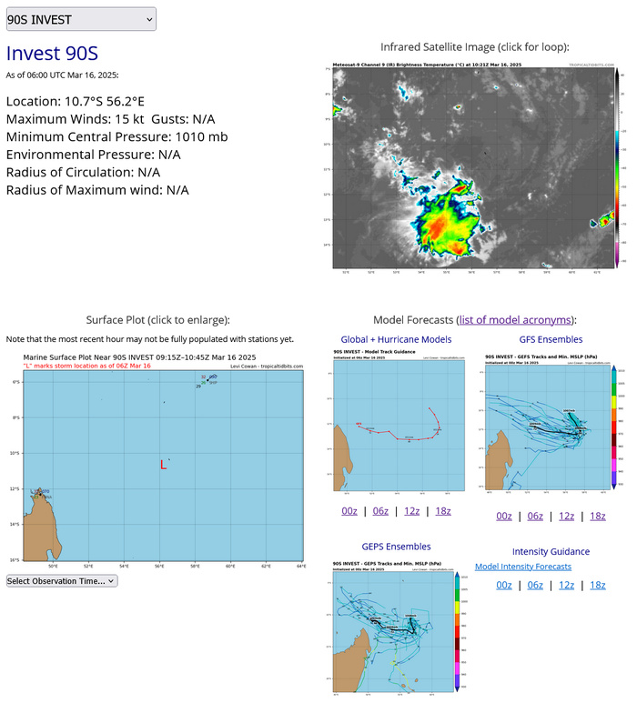 25S(JUDE) now subtropical// Invest 90S// Invest 91S// 1609utc 25S(JUDE) now subtropical// Invest 90S// Invest 91S// 1609utc