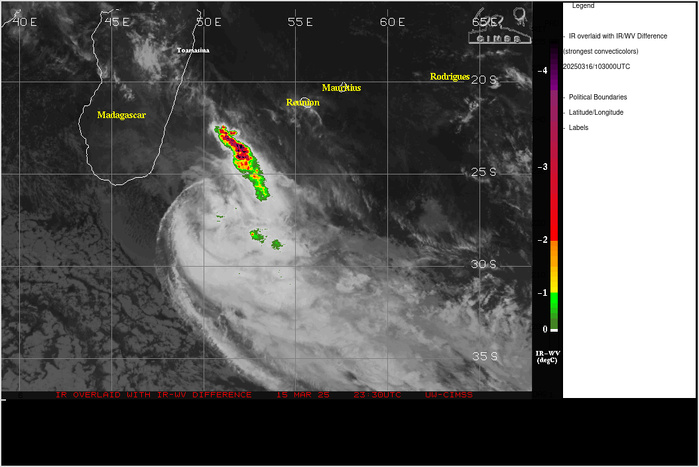 25S(JUDE) now subtropical// Invest 90S// Invest 91S// 1609utc 25S(JUDE) now subtropical// Invest 90S// Invest 91S// 1609utc