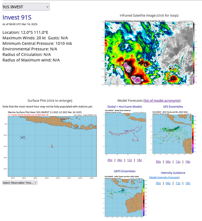25S(JUDE) now subtropical// Invest 90S// Invest 91S// 1609utc 25S(JUDE) now subtropical// Invest 90S// Invest 91S// 1609utc