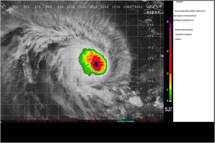 TC 27S(COURTNEY) Category 1 US intensifying// INVEST 93S// INVEST 96W//3 Week Tropical Cyclone Formation Probability//2700utc 