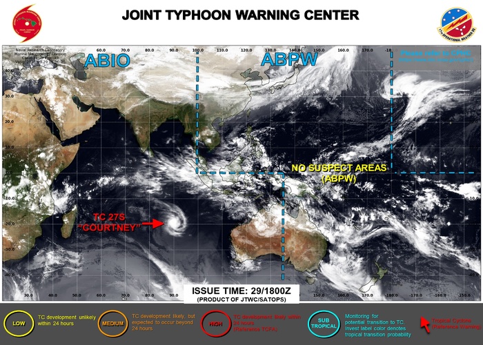 JTWC IS ISSUING 12 HOURLY WARNINGS ON TC 27S. 3 HOURLY SATELLITE BULLETINS ARE ISSUED ON TC 27S AND ON THE REMNANTS OF TC 28S. JTWC IS ISSUING 12 HOURLY WARNINGS ON TC 27S. 3 HOURLY SATELLITE BULLETINS ARE ISSUED ON TC 27S AND ON THE REMNANTS OF TC 28S.