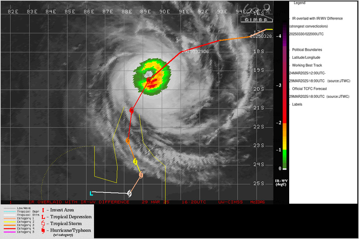 TC 27S(COURTNEY) recahed Super Typhoon Intensity//Over-land TC 28S(DIANNE)//INVEST 97W//3003uitc