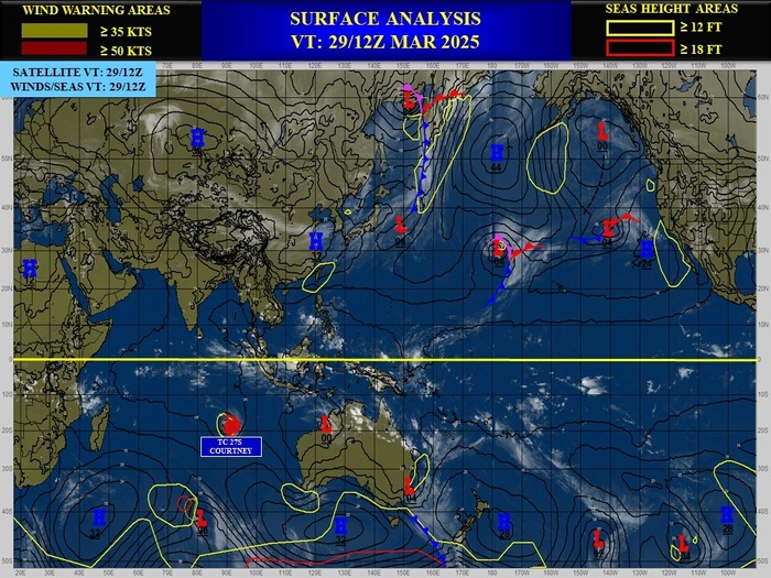 TC 27S(COURTNEY) recahed Super Typhoon Intensity//Over-land TC 28S(DIANNE)//INVEST 97W//3003uitc