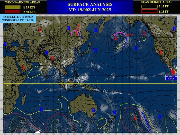 Major HURRICANE 05E(ERICK) near CAT 4 US making landfall 