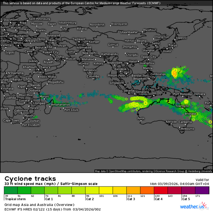 3 Week Tropical Cyclone Formation Probability//03/03/26 3 Week Tropical Cyclone Formation Probability//03/03/26