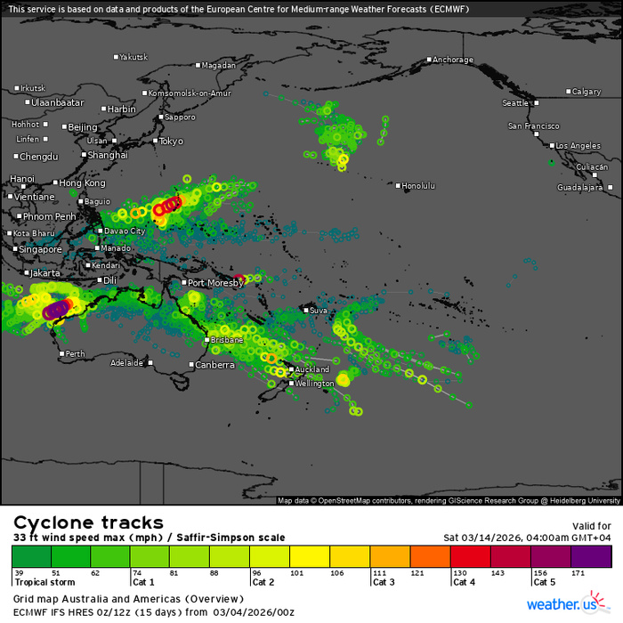 3 Week Tropical Cyclone Formation Probability//03/03/26