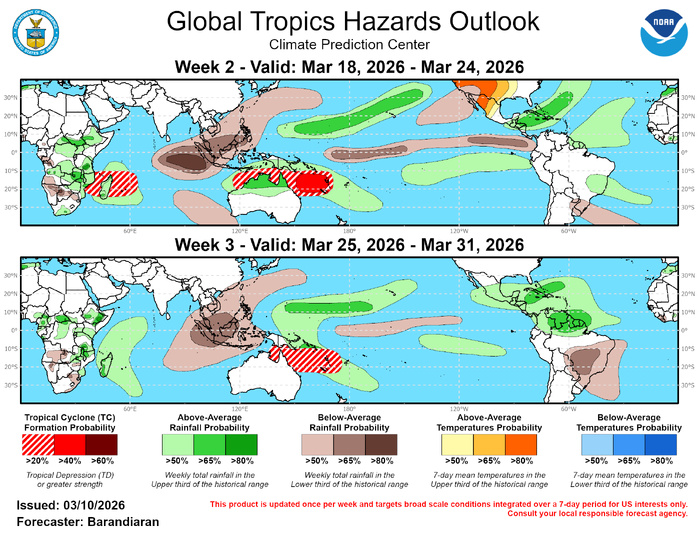 3 Week Tropical Cyclone Formation Probability//03/10/26