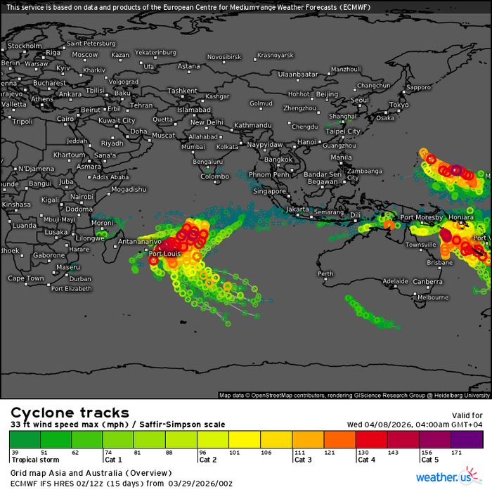 TROPICAL CYCLONE UPDATES PACIFIC/INDIAN OCEANS 20260329 1230 UTC
