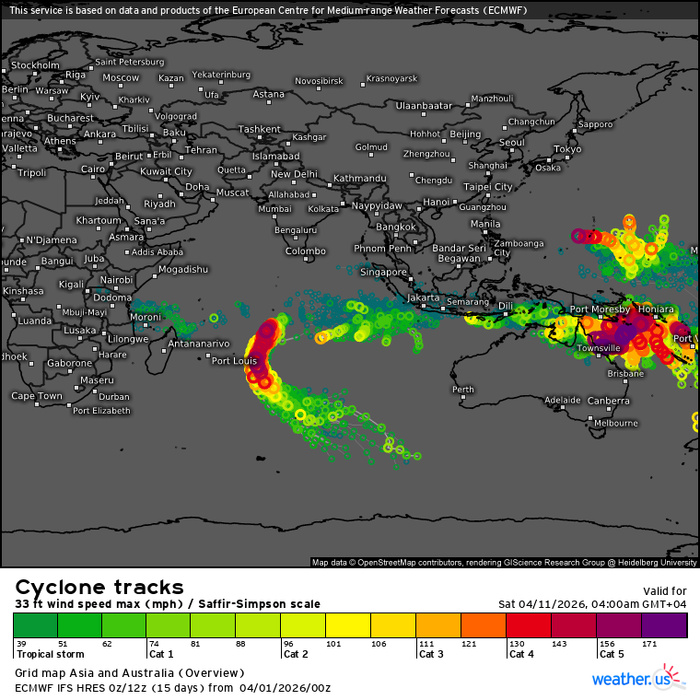 3 Week Tropical Cyclone Formation Probability//03/31/26