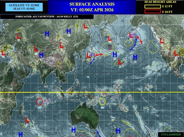 TC 29S forecast to reach Typhoon Intensity within 36h/Invest 90P under watch//040226 03UTC TC 29S forecast to reach Typhoon Intensity within 36h/Invest 90P under watch//040226 03UTC