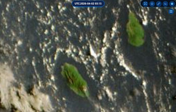 Photos satellite de ce matin et la Dépression Tropicale 99S//02/04/26