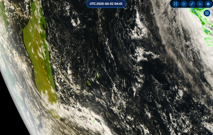 Photos satellite de ce matin et la Dépression Tropicale 99S//02/04/26 Photos satellite de ce matin et la Dépression Tropicale 99S//02/04/26