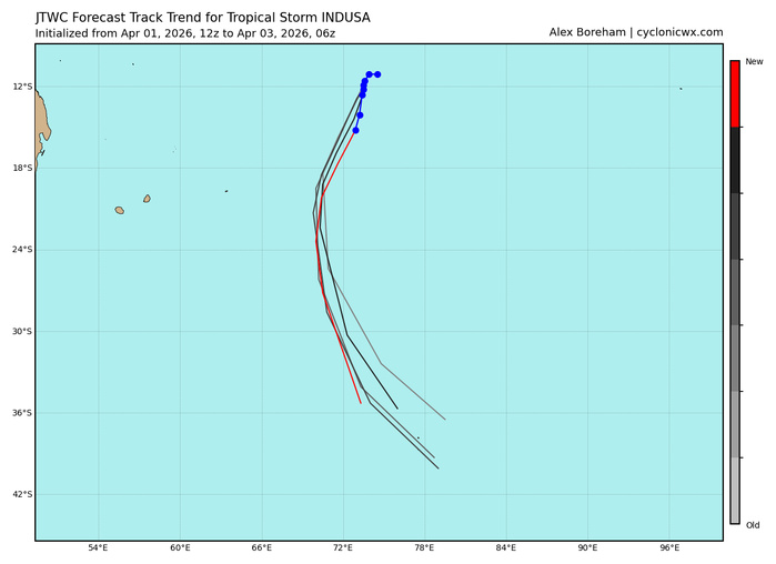 TC 29S (INDUSA) to reach Hurricane/Typhoon Intensity within 24h/Invest 90P high/Invest 91P