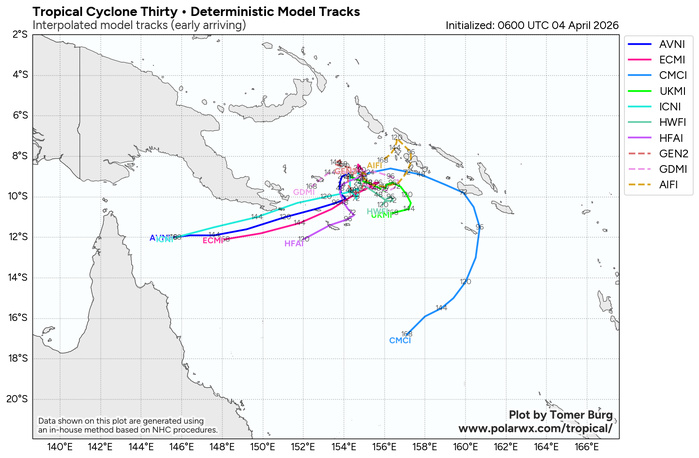 TC 29S (INDUSA) peaks at CAT 2 US//TC 30P very slow moving and intensifying/INVEST 91P medium