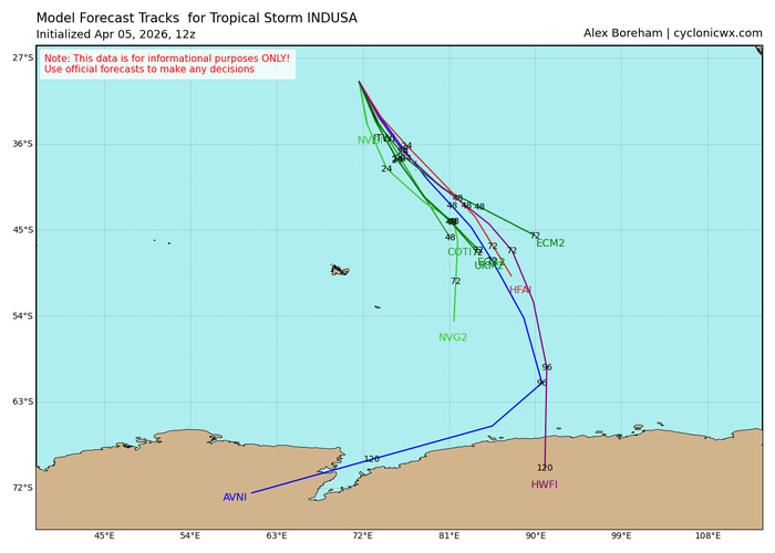 SOUTH PACIFIC: TC 30P(MAILA) still intensifying but still very slow moving/ TC 31P (VAIANU) Rapid Intensification likely next 36 hours//051500Z