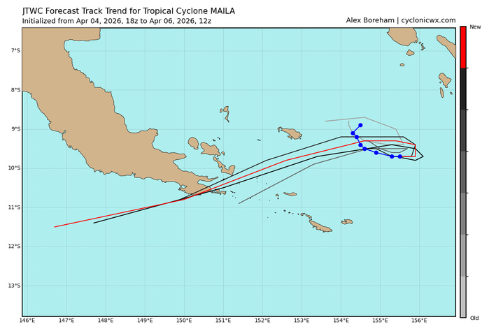 SOUTH PACIFIC: TC 30P(MAILA) and TC 31P(VAIANU) both forecast to reach CAT 3 US within 12 hours//061500Z