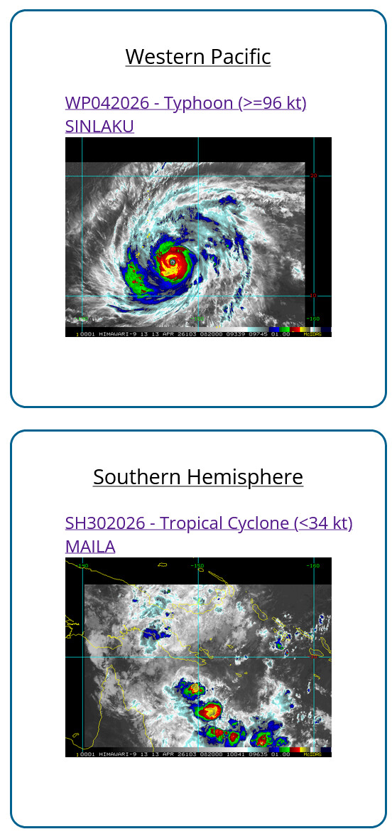 WESTERN PACIFIC: Super Typhoon 04W(SINLAKU) CAT 5 US peaked at 160kt,forecast to hit directly TINIAN and SAIPAN islands in 24h at Super Typhoon Intensity//130900 UTC 