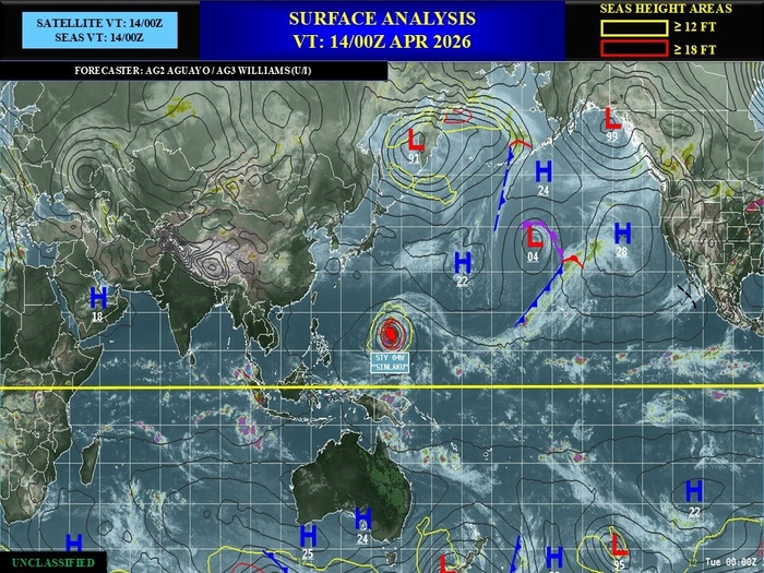 WESTERN PACIFIC: Super Typhoon 04W(SINLAKU) CAT 4 US exhibiting an eye-wall replacement cycle with imminent landfall near AGUIJAN or TINIAN with very destructive winds/ SOUTH INDIAN: Invest 92S/140900 UTC / WESTERN PACIFIC: Super Typhoon 04W(SINLAKU) CAT 4 US exhibiting an eye-wall replacement cycle with imminent landfall near AGUIJAN or TINIAN with very destructive winds/ SOUTH INDIAN: Invest 92S/140900 UTC /