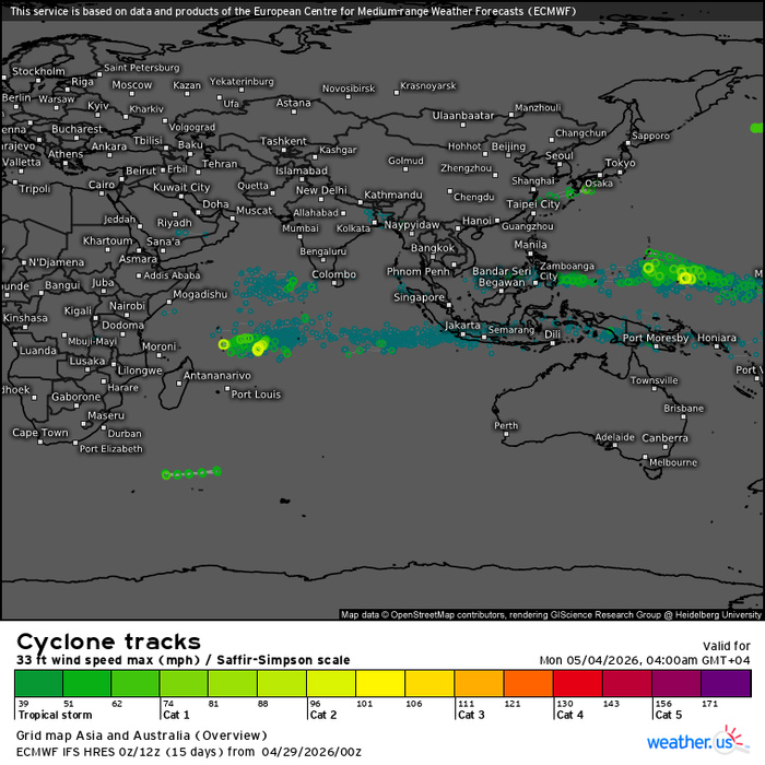 3 Week Tropical Cyclone Formation Probability//04/29/26