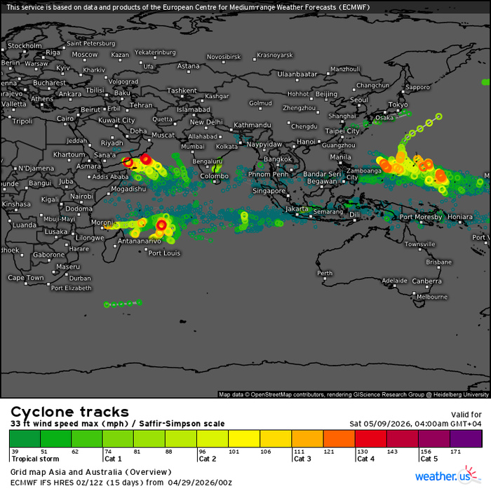 3 Week Tropical Cyclone Formation Probability//04/29/26 3 Week Tropical Cyclone Formation Probability//04/29/26