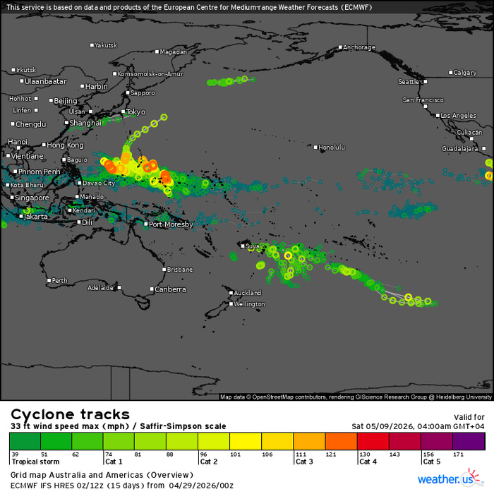 3 Week Tropical Cyclone Formation Probability//04/29/26