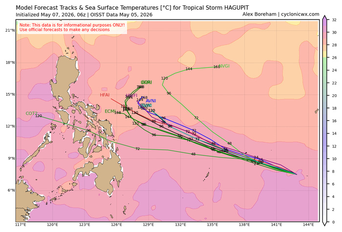 WESTERN PACIFIC: TS 05W(HAGUPIT) Environmental conditions forecast to stymie significant intensification/SOUTH INDIAN: INVEST 93S //070930 UTC
